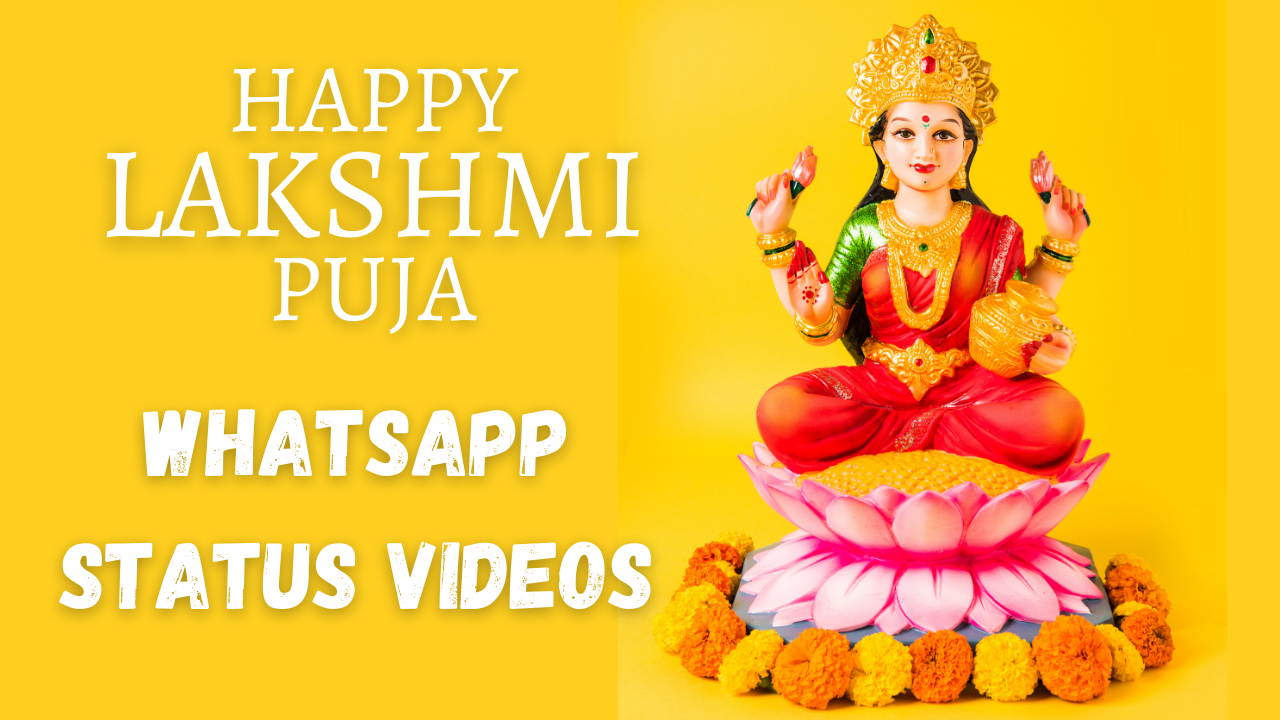 Happy Lakshmi Puja 2020 تنزيل Whatsapp Status Video
