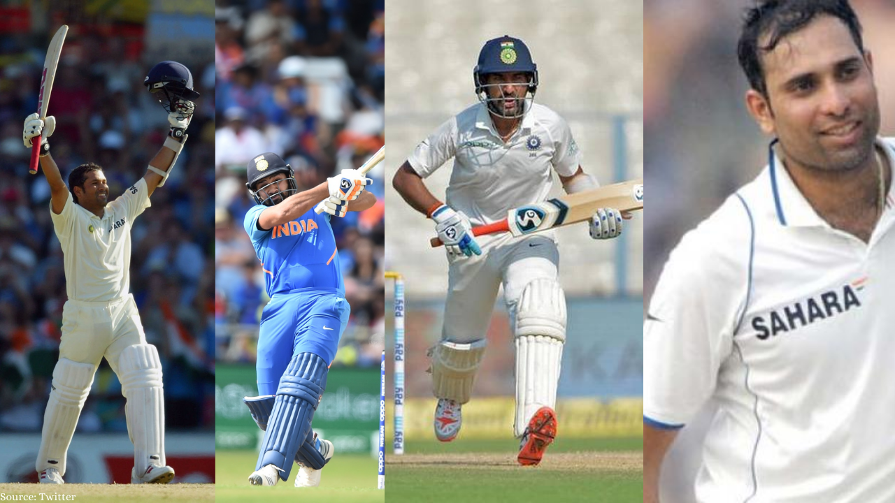 AUS vs IND: List of Indian Players who scored Double Centuries against Australia