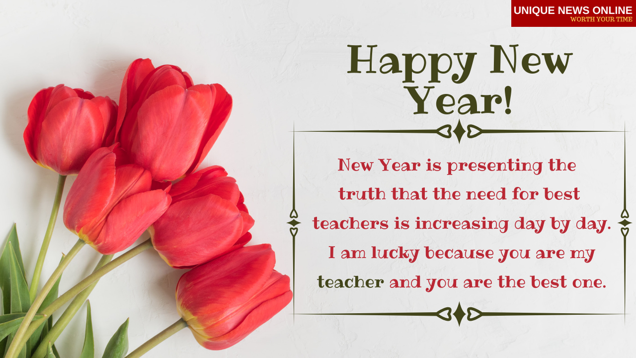 Happy New Year Wishes for Teachers: Best Greetings, Images, Quotes for Teacher