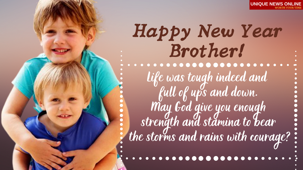 Happy New Year Wishes for Brother: Messages, Greetings, Quotes for Bhaiya