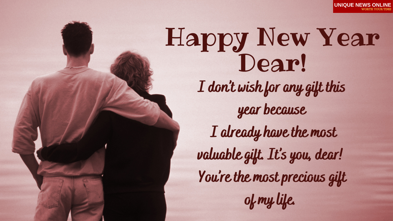 Happy New Year Wishes for Wife: New Year Messages, Greetings to My Beautiful Wife