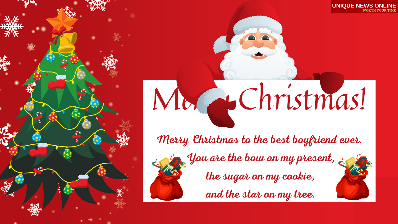 Merry Christmas Wishes for Boyfriend: Funny Christmas Messages, Greetings, Quotes for BF
