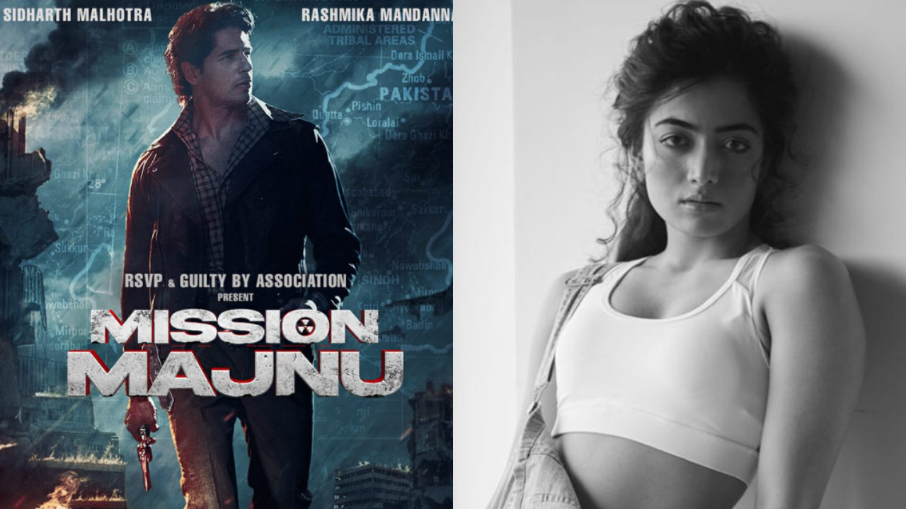 Mission Majnu First Look: Sidharth Malhotra and Rashmika Mandanna to star in espionage thriller Mission Majnu