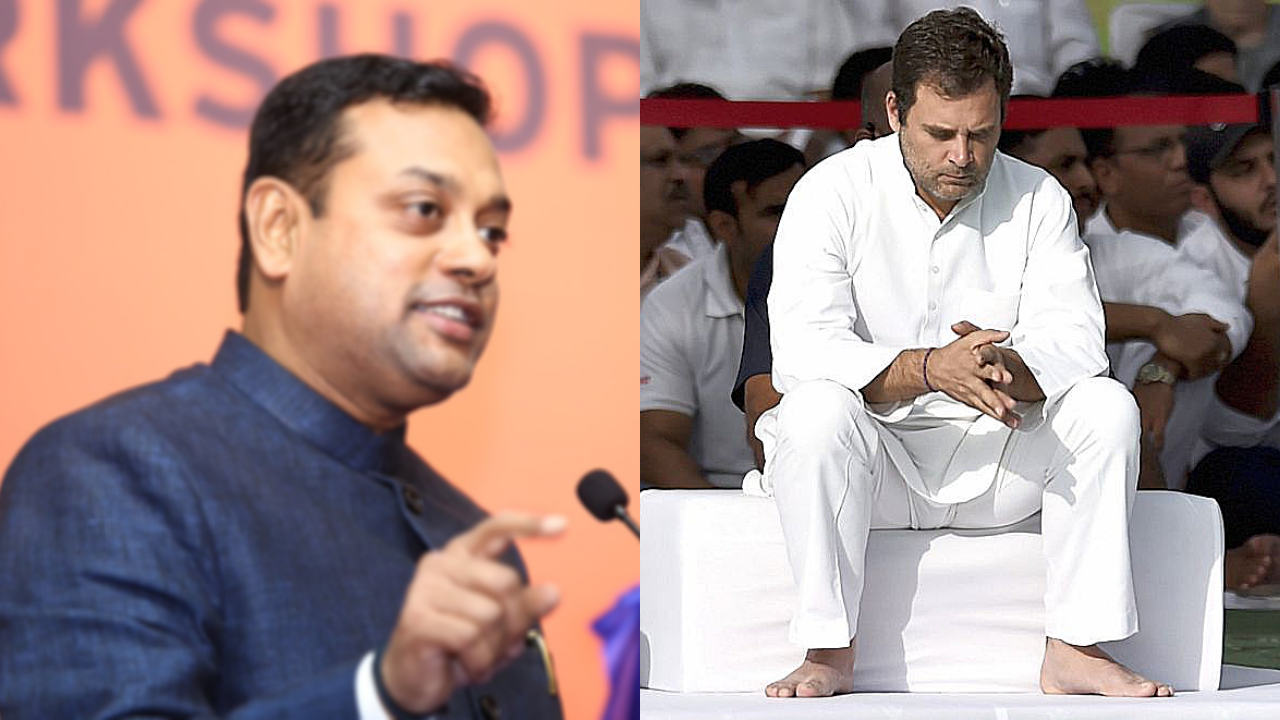 Sambit Patra told Congress spokesperson 'Pizza Chacha', said- Rahul Gandhi neither real Hindu nor real Gandhi