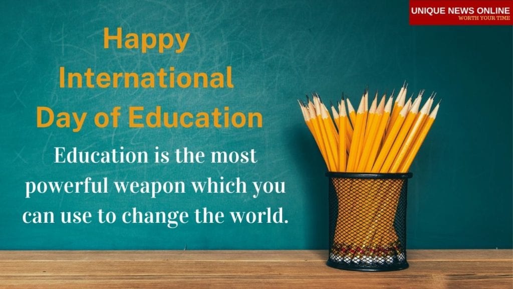 International Education Day Greetings