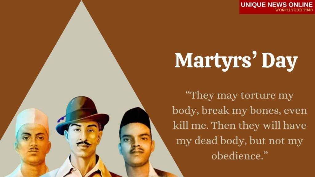Martyrs' Day Quotes
