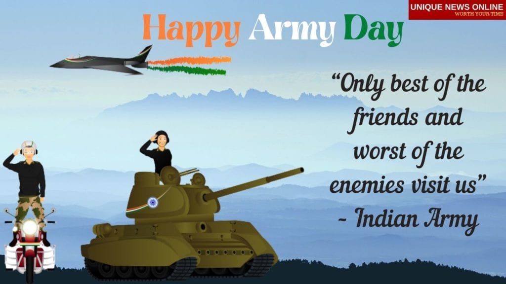 “Only best of the friends and worst of the enemies visit us” – Indian Army Day