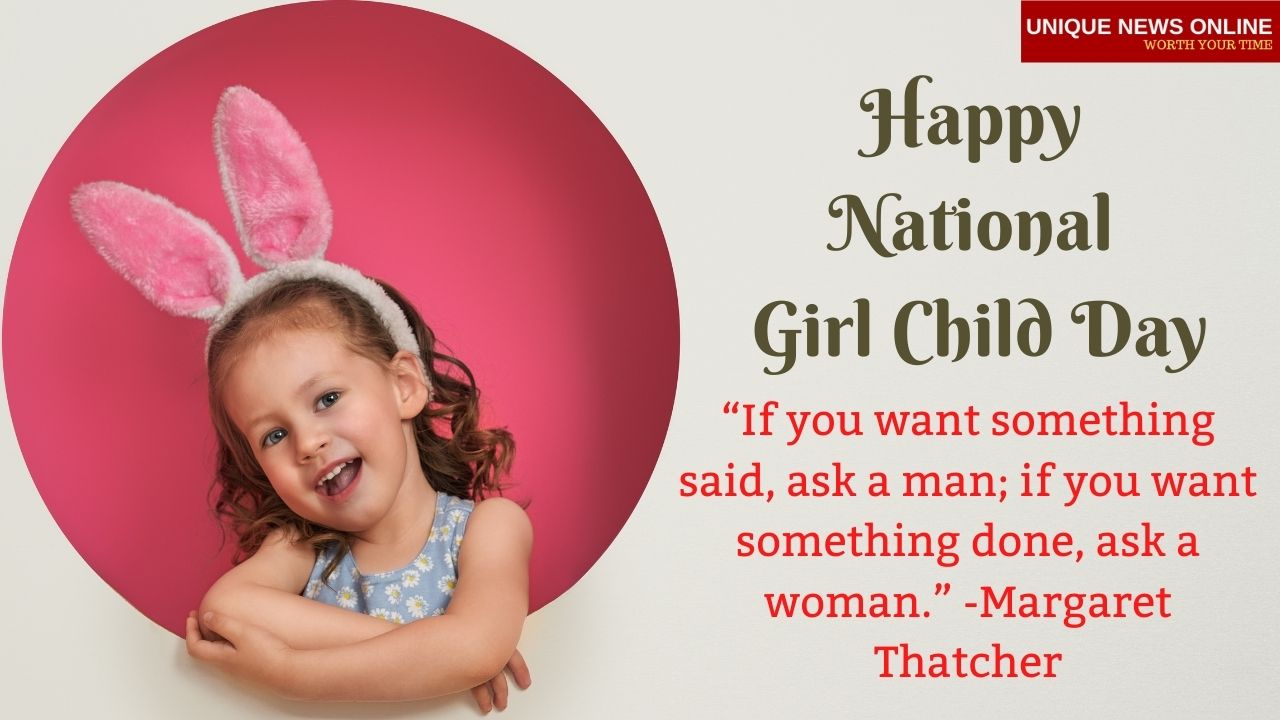 Happy National Girl Child Day 2021 Wishes, Images, Messages, Greeting, and Quotes to Share
