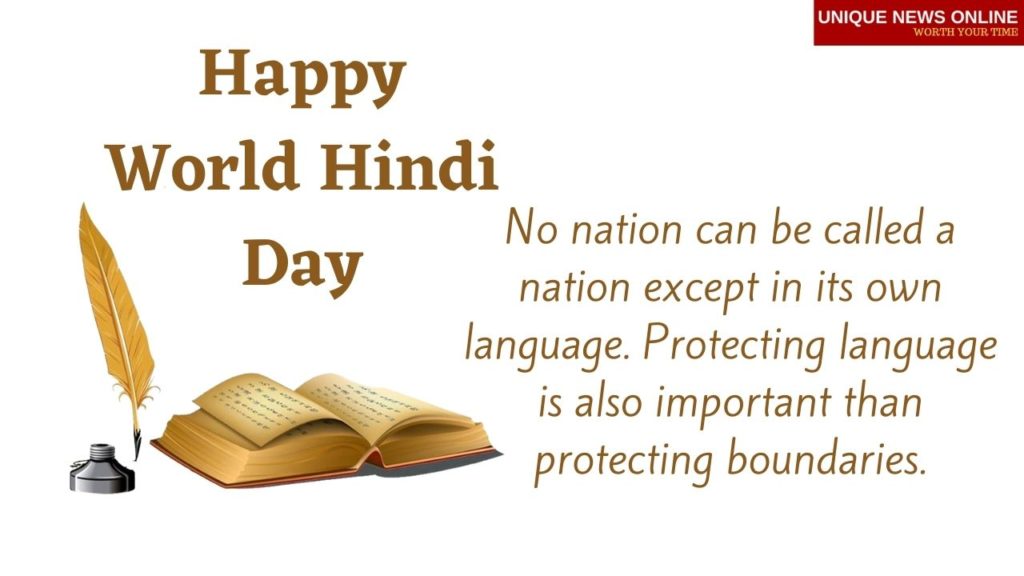 Hindi is the language of Hindus." -Ra Diwakar