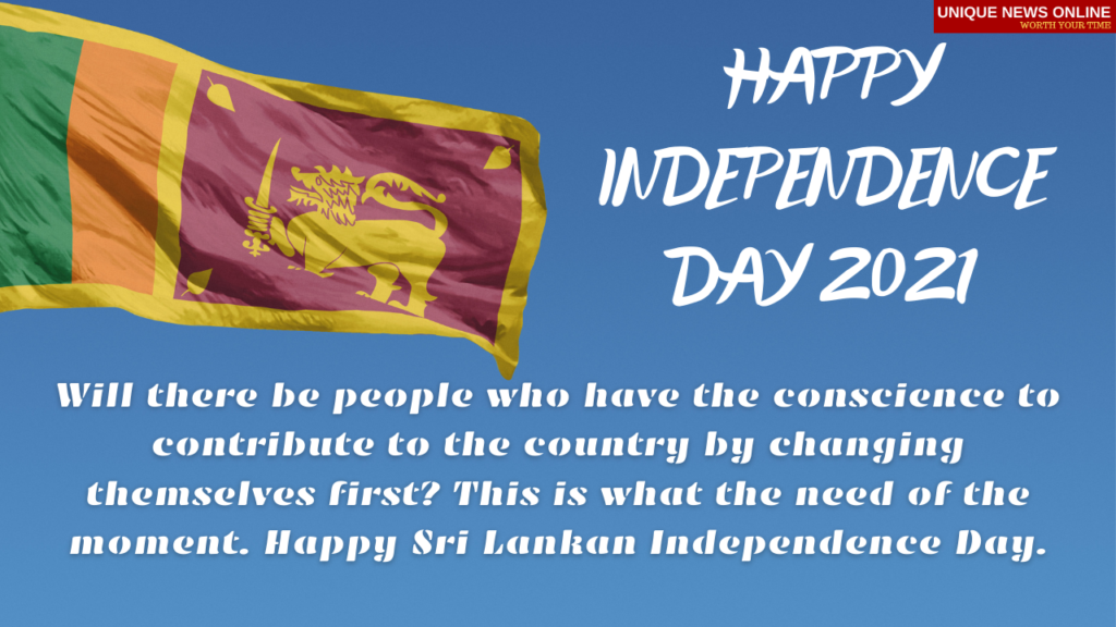 Happy Sri Lankan Independence Day