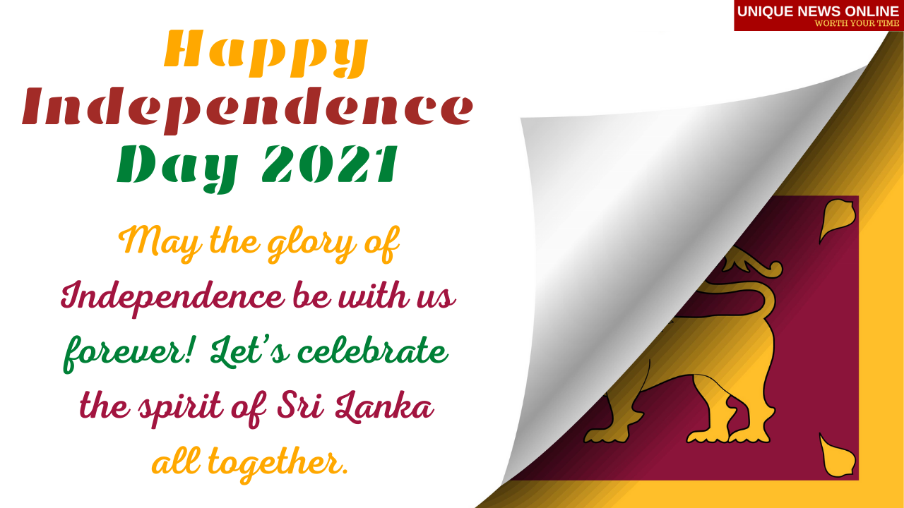 Sri Lankan Independence Day 2021 Wishes