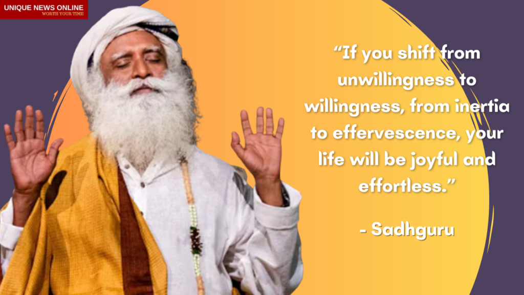 A consecrated space experientially reminds you that there is much more to life than you think. – Sadhguru