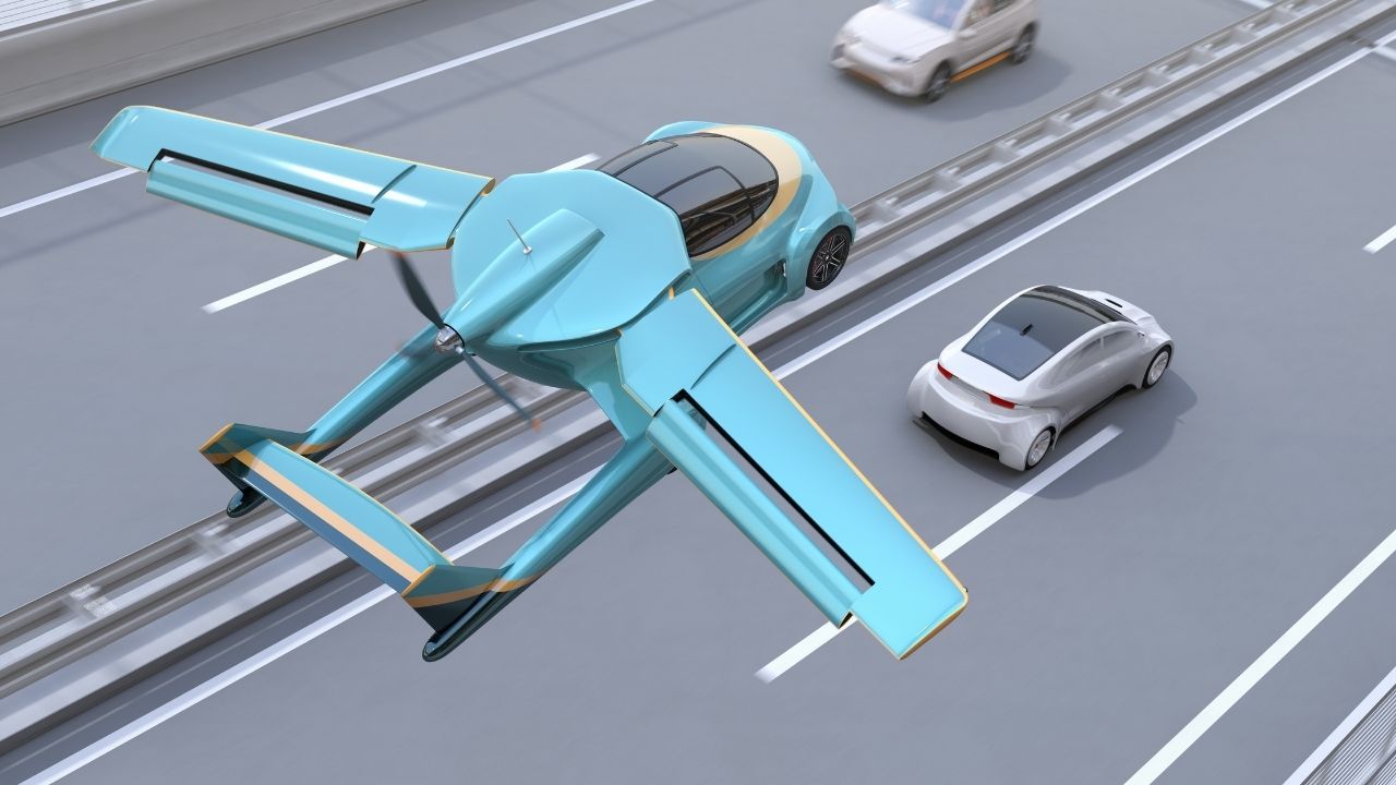 Not a single flight will land at this high tech airport, only flying car will land