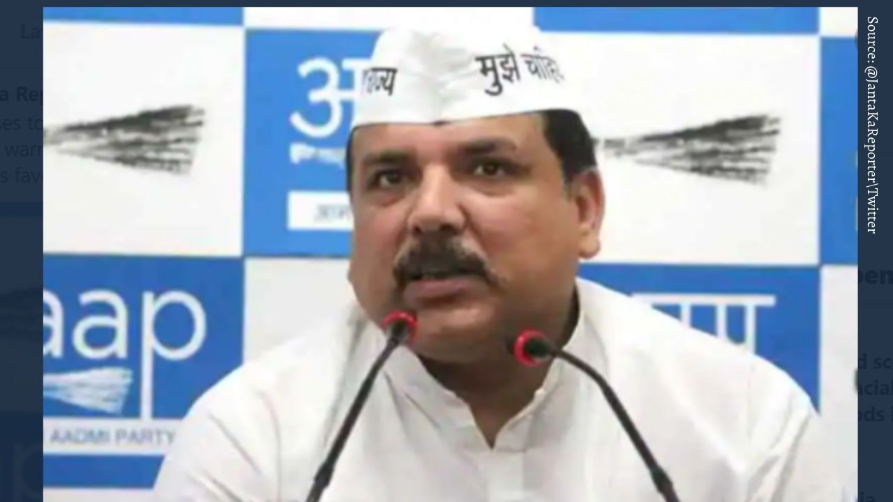 Hate statement, AAP MP Sanjay Singh gets relief from Supreme Court