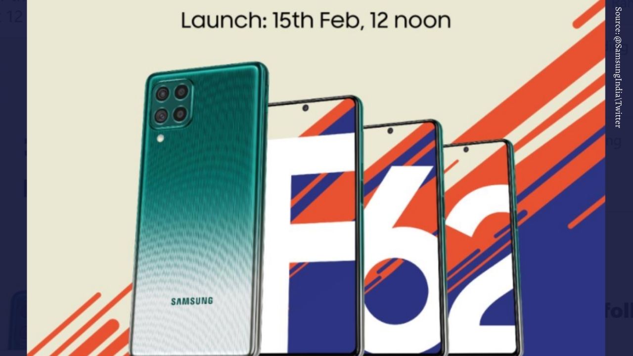 Samsung Galaxy F62 with 4 back cameras to be launched on February 15, Know Features and Expected price