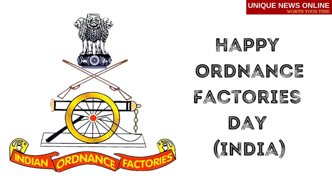 Happy Ordnance Factories Day (India) 2021 Wishes, Messages, Greetings, Quotes, and Images