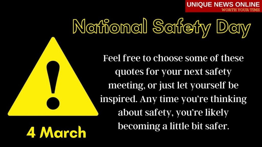 Happy National Safety Day 2021