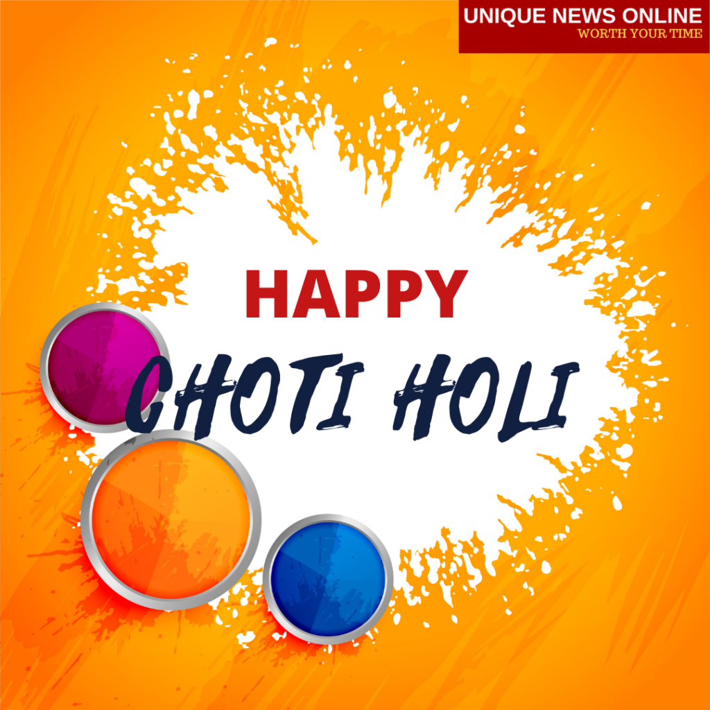 Happy Choti holi