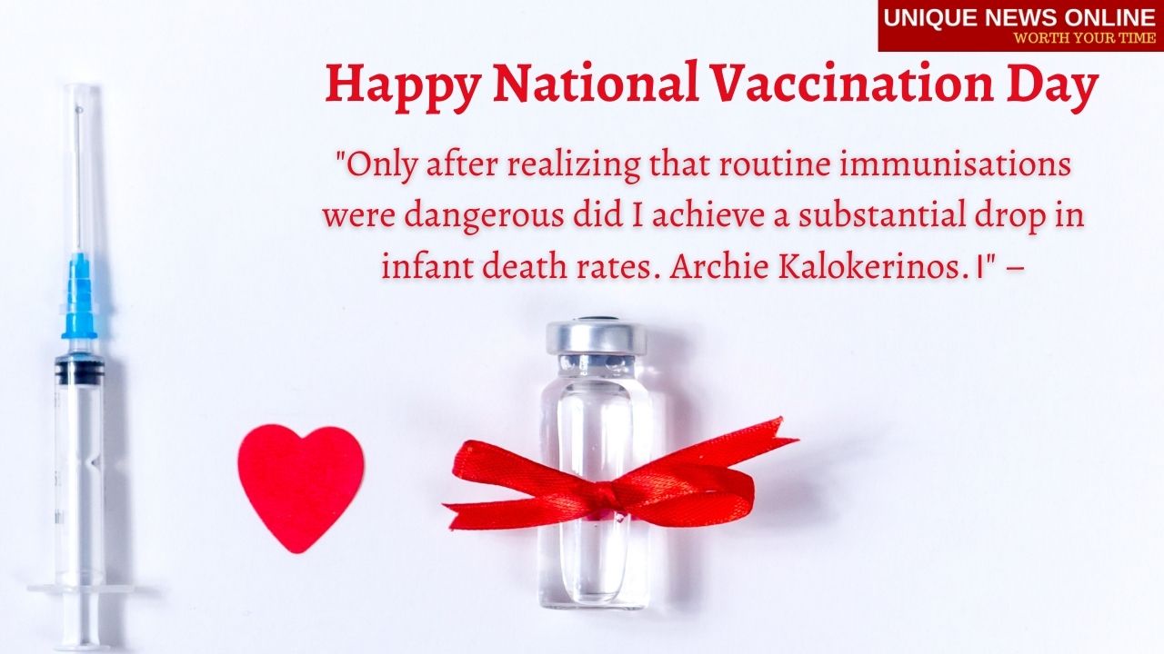 Happy National Vaccination Day 2021 Wishes, Messages, Greetings, Quotes, and Images