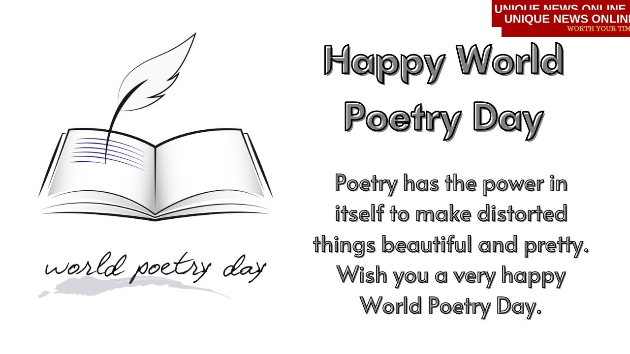 World Poetry Day 2021 Wishes, Messages, Greetings, Quotes, and Images