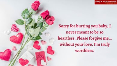 Sorry Messages For Wife