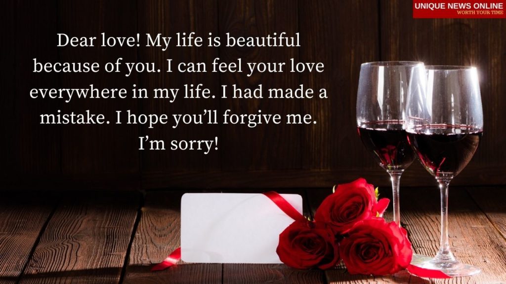 Sorry Messages For Wife