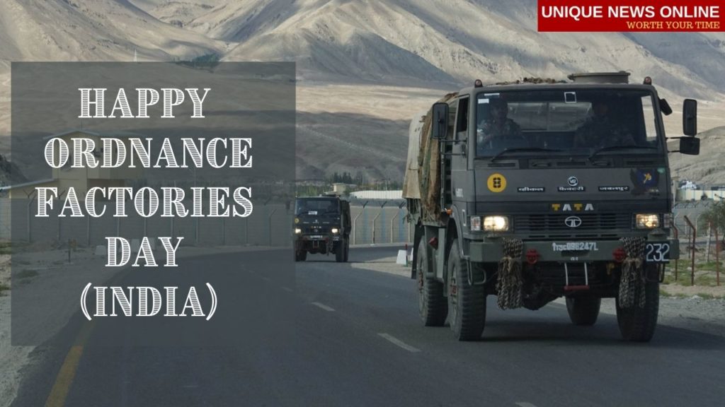 Happy Ordnance Factories Day (India) Wishes