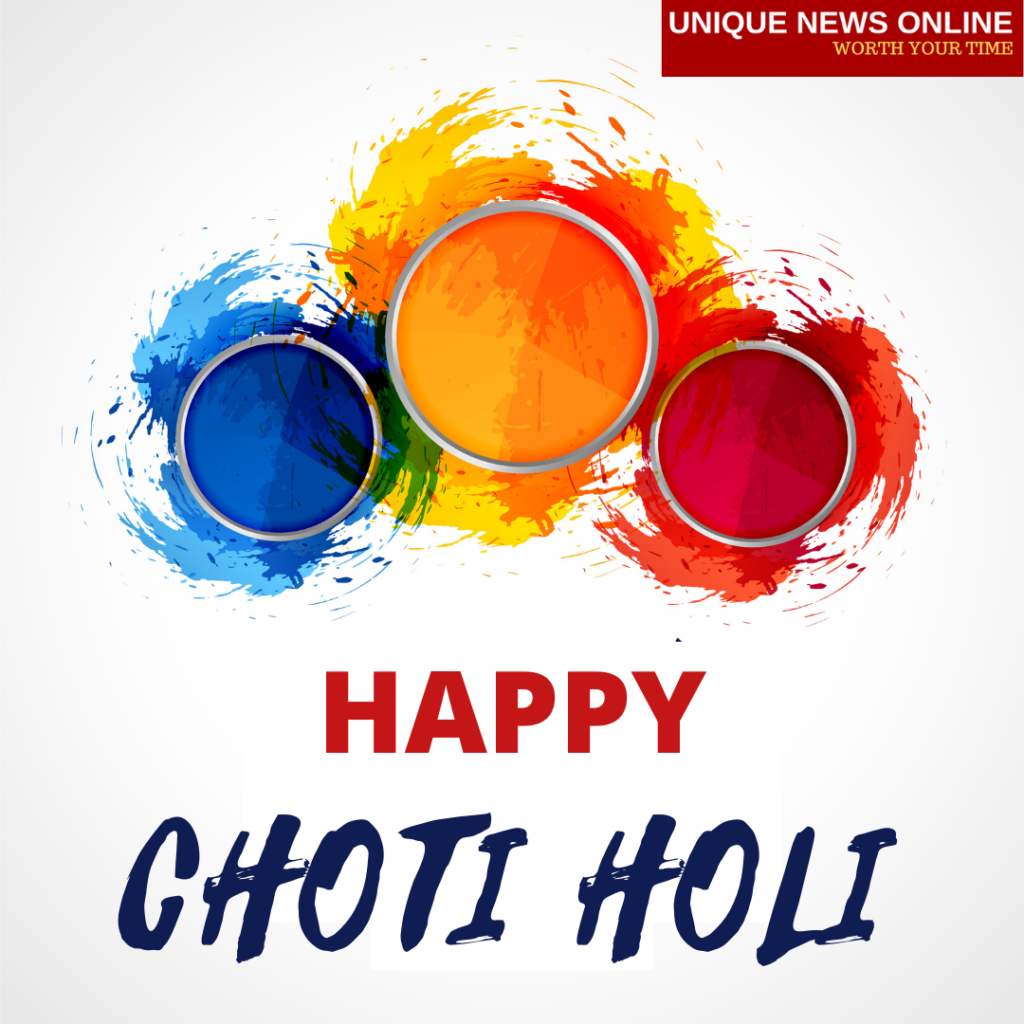 Happy Choti holi 2021