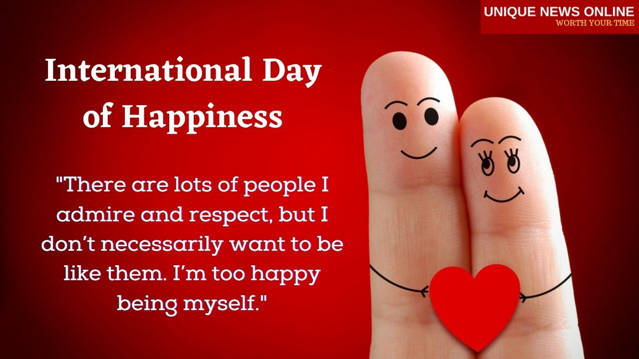 Happy International Day of Happiness 2021 Wishes, Messages, Greetings, Quotes, and Images