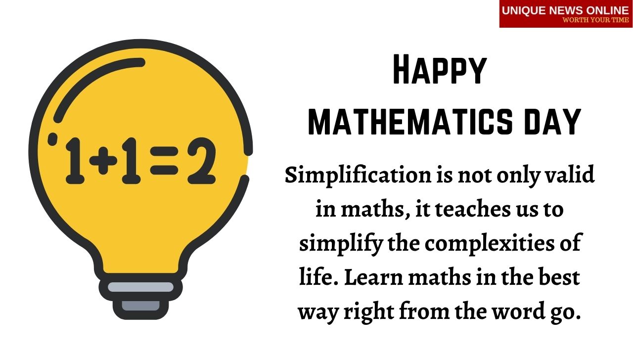 Happy International Day of Mathematics 2021 Wishes, Messages, Greetings, Quotes, and Images