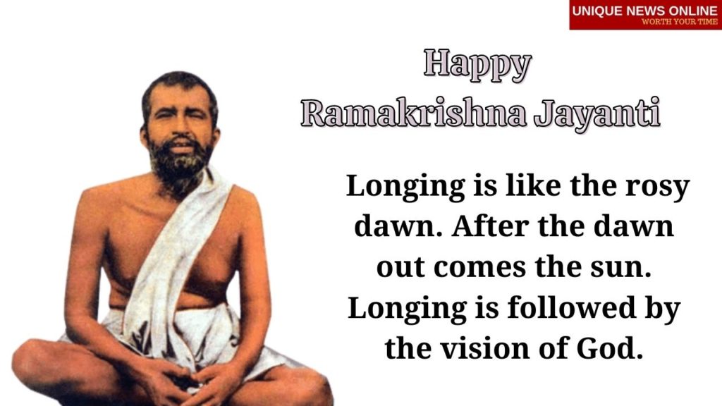 Happy Ramakrishna Jayanti Wishes