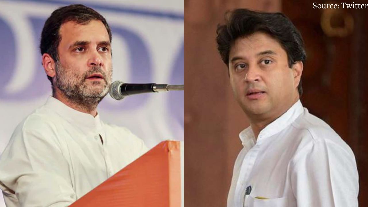 Jyotiraditya Scindia hit back at Rahul's statement, saying - Earlier there would have been so much worry.