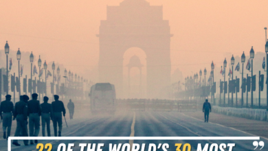 22 of the World's 30 Most Polluted Cities are in India