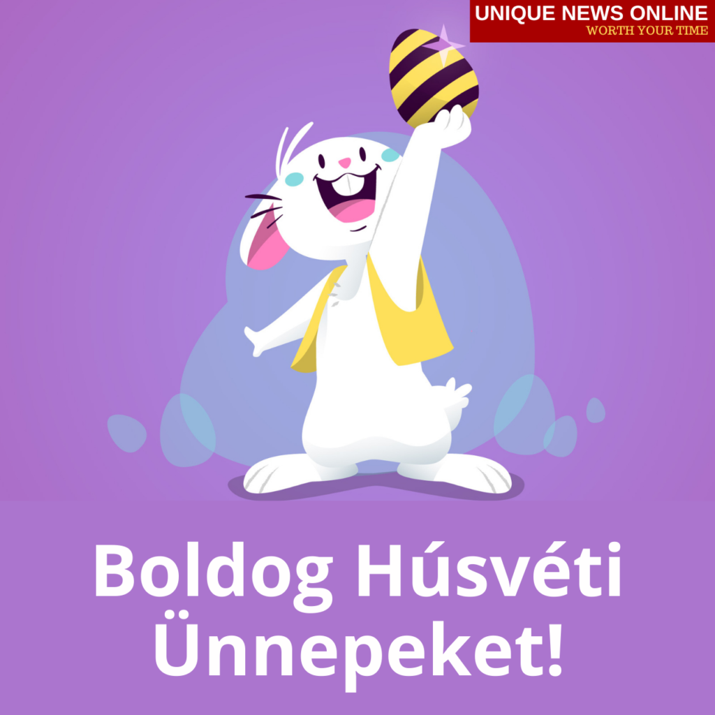Happy Easter Wishes in Hungarian