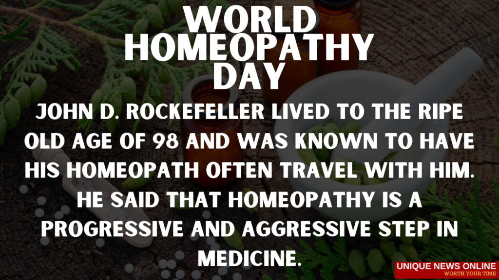World Homeopathy Day 2021