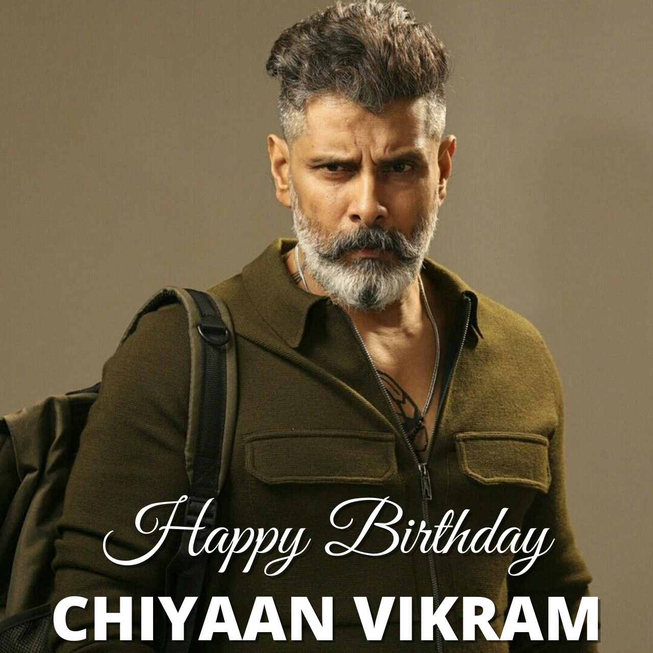 Happy Birthday Chiyaan Vikram: Image (Photos) Wishes, Messages, and video to Share with your Favourite Superstar