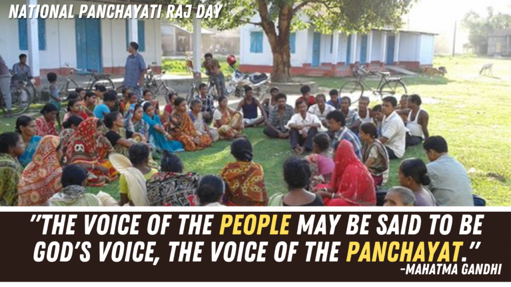 National panchayati Raj Day Quotes