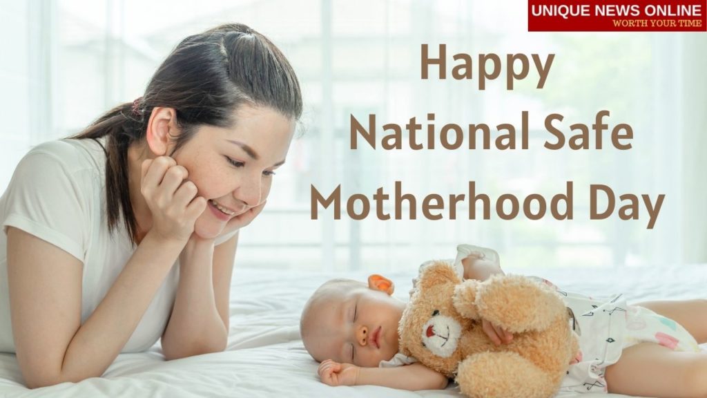 Happy national safe motherhood Day