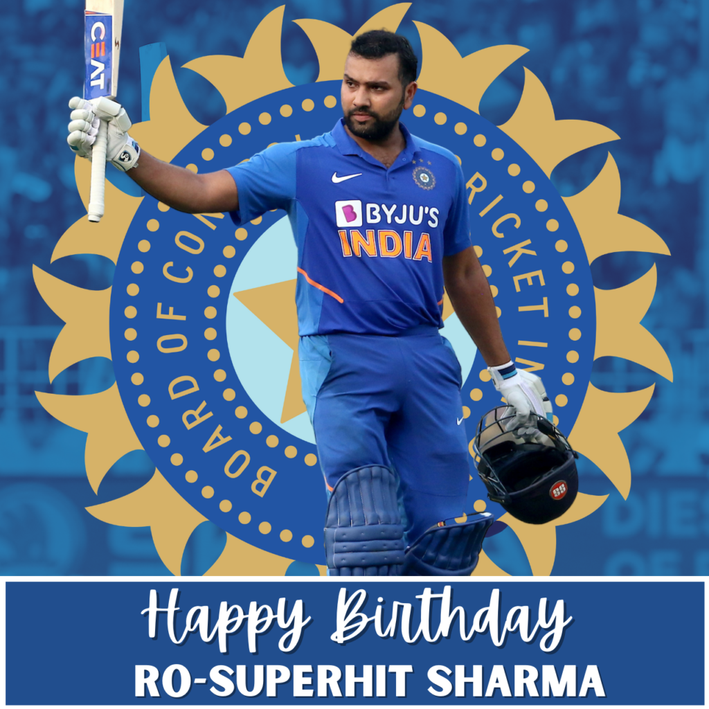 Happy Birthday Rohit Sharma Wishes
