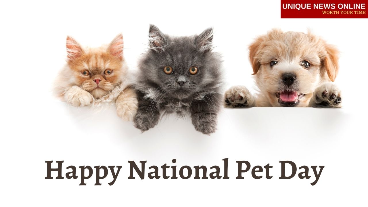 Happy National Pet Day 2021 Wishes, Messages, Greetings, Quotes, and Images