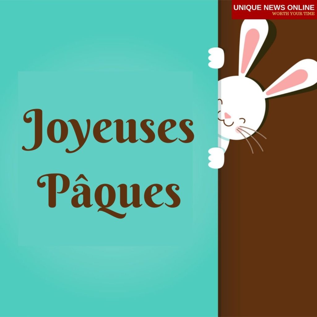 Happy Easter Sunday Wishes and Greetings in French