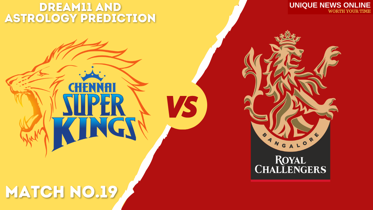 CSK vs RCB Match Dream11 and Astrology Prediction, Head to Head, Dream11 Top Picks and Tips, Captain & Vice-Captain, and who will win Chennai Super Kings or Royal Challengers Bangalore?
