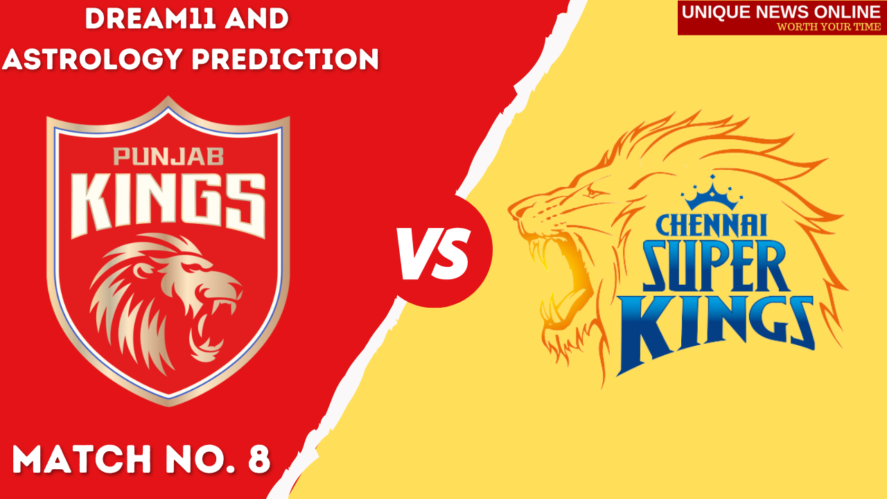 PBKS vs CSK Match Dream11 and Astrology Prediction, Top Picks, Dream11 Tips, Captain & Vice-Captain, and who will win Punjab Kings or Chennai Super Kings?