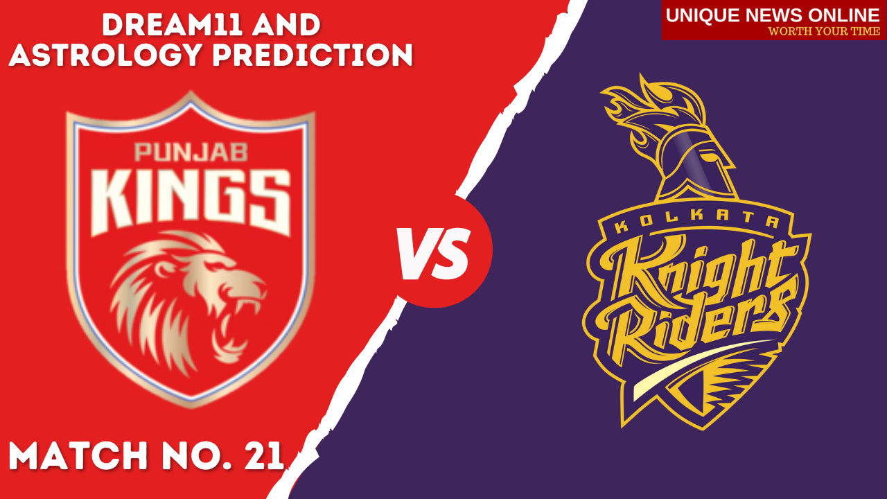 PBKS vs KKR Match Dream11 and Astrology Prediction, Head to Head, Dream11 Top Picks and Tips, Captain & Vice-Captain, and who will win Punjab Kings or Kolkata Knight Riders?