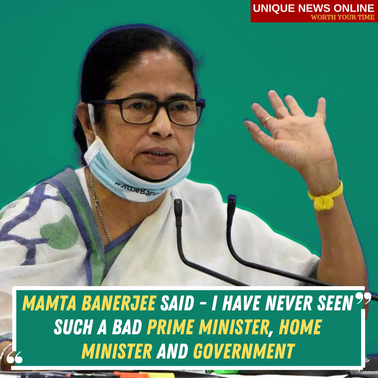 Mamata Banerjee said - I have never seen such a bad Prime Minister, Home Minister and Government