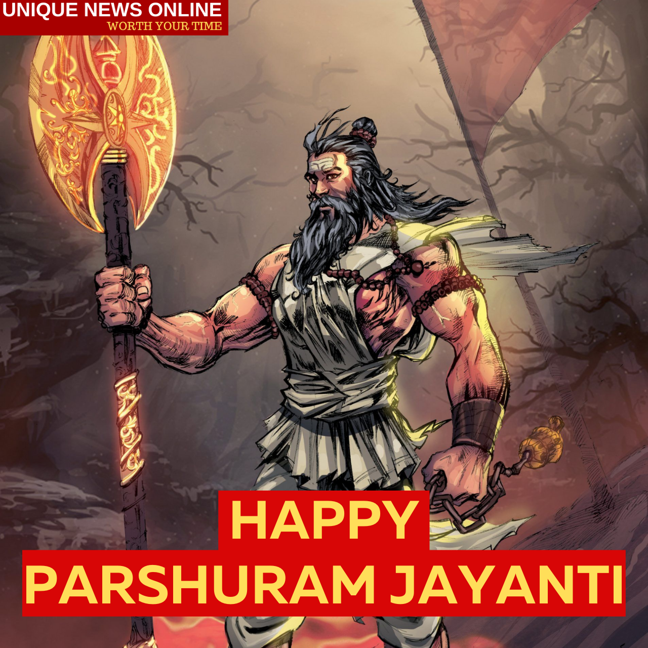 Happy Parshuram Jayanti 2021 Wishes, Images, Banner, Wallpaper, WhatsApp Status, Greetings, Quotes, and SMS to share