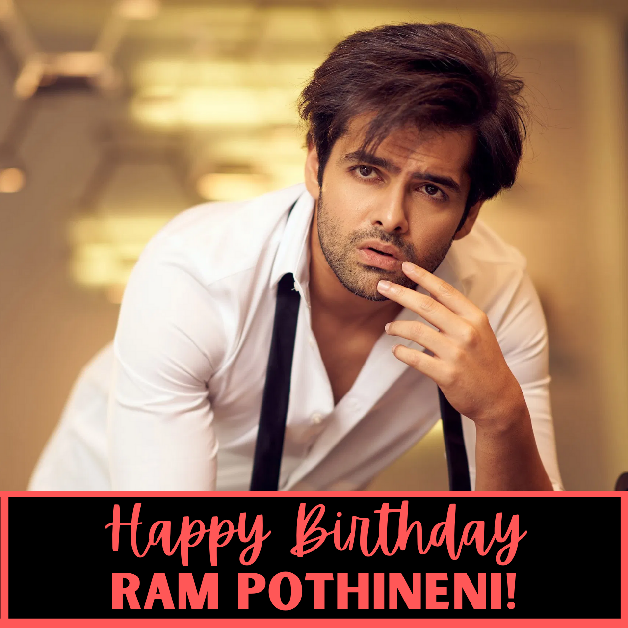 Happy Birthday Ram Pothineni: Wishes, Photos, Status, Videos, Poster, and WhatsApp Status Video