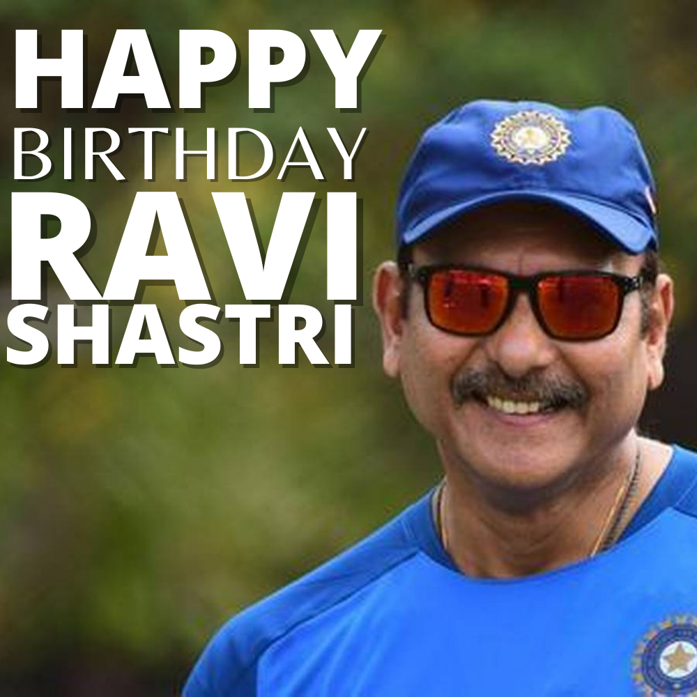 Happy Birthday Ravi Shastri: Wishes and Images to share with the Indian team coach on his 58th Birthday