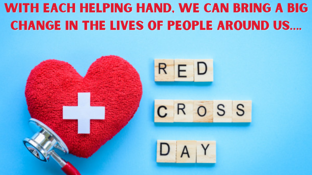 World Red Cross Day poster