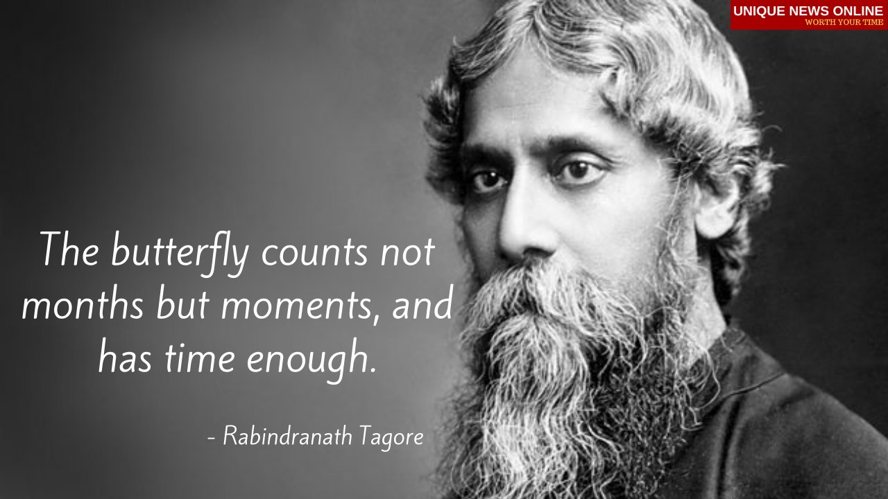 Happy Rabindranath Tagore Jayanti 2021 Wishes, Images, Quotes, and Poster